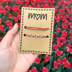 Set of Two “Mom” Bracelet Sets